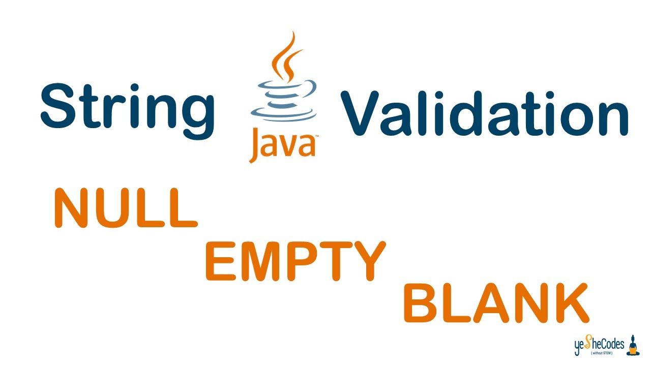 Null Empty Blank